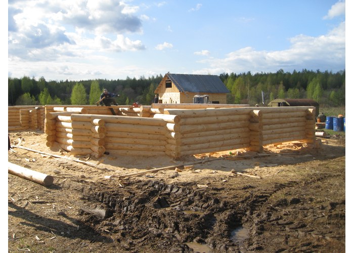деревянные дома из рубленого бревна