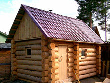 деревянные дома из рубленого бревна